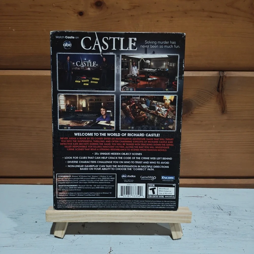 Castle: Hidden Object Mystery Game (PC, 2013) New Sealed